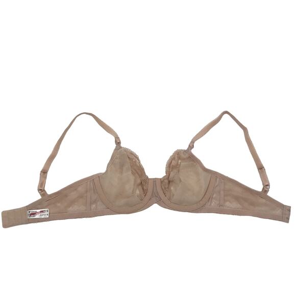 Wacoal Lace to Love Underwire Bra 32D Floral Lace Unpadded Pink 855297 NWOT - Picture 3 of 6